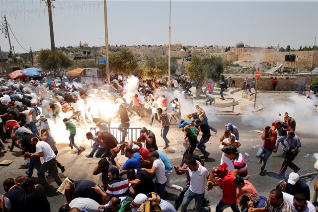 Enfrentamientos en la Ciudad Vieja de Jerusalén (julio 2017)