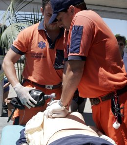 Nota Epes 061: El 061 Enseña Técnicas Básicas De Reanimación Cardiopulmonar En L