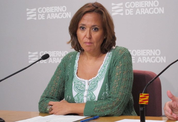 La consejera de Educación de Aragón, Mayte Pérez 