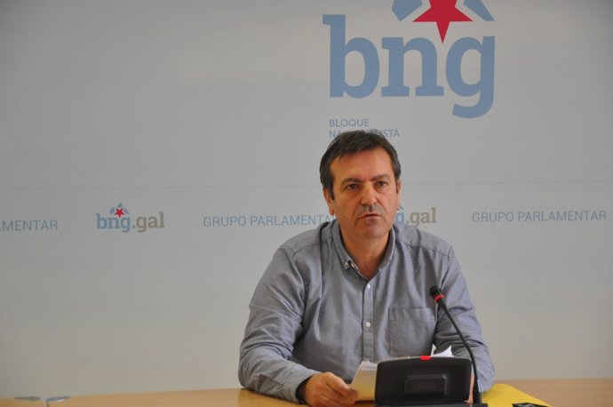 Luís Bará, portavoz parlamentario del BNG