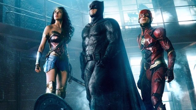 La Liga de la Justicia: Wonder Woman, Batman y The Flash