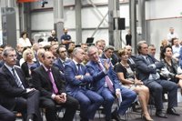 El lehendakari inaugura la nueva fábrica de Bombas Azcue en Zestoa (Gipuzkoa)