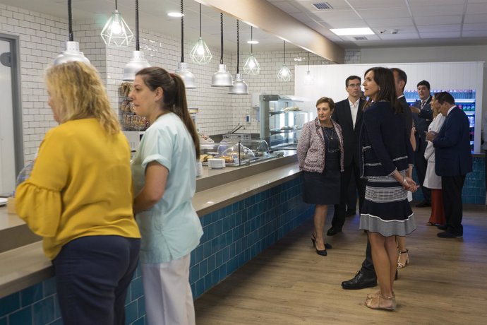 Real inaugura las nuevas instalaciones de cocina y cafetería del hospital