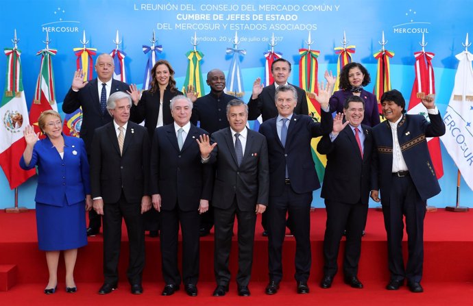 Presidentes de los países de MERCOSUR