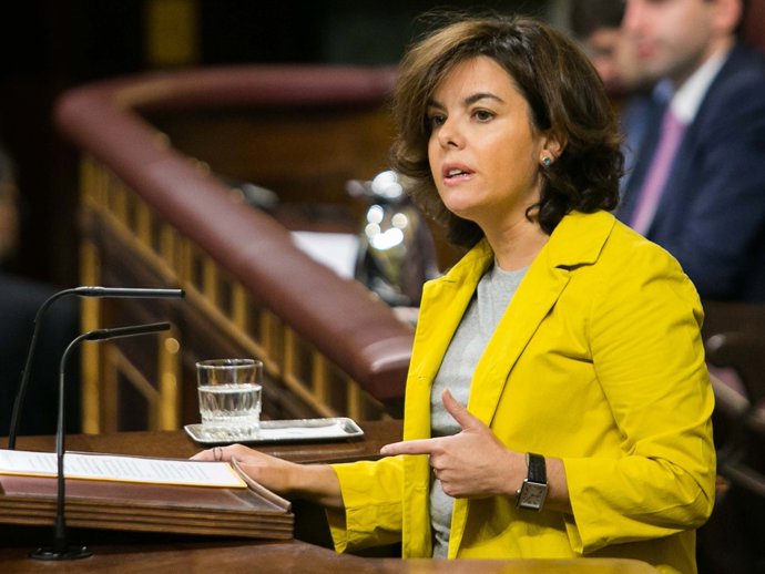 Soraya Sáenz de Santamaría, vicepresidenta del Govern 