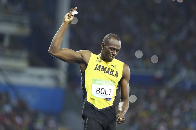 Usain Bolt en los Juegos de Río