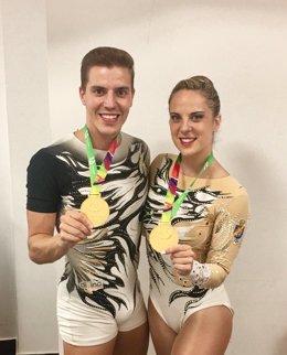 Sara Moreno y Vicente Lli consiguen el oro en los World Games de Breslavia