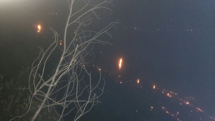 Incendio en Terrateig