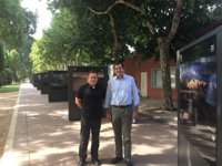 Nájera acoge una exposición de Medio Ambiente con 29 imágenes de gran formato sobre la geología singular riojana