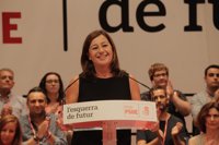 Francina Armengol es ratificada como secretaria general del PSIB en el 13º Congreso regional