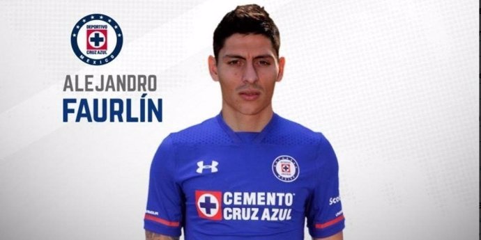 Faurlín, nuevo jugador del Cruz Azul mexicano