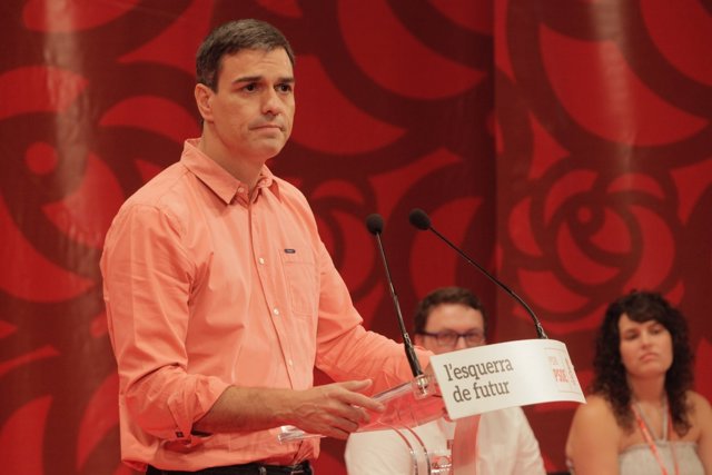 Pedro Sánchez en el 13º Congreso del PSIB en Palma