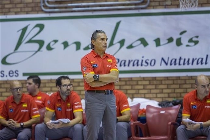 El seleccionador nacional de baloncesto, Sergio Scariolo