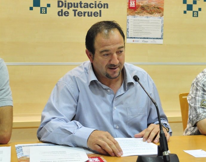 El presidente de la Diputación de Teruel y alcalde de Castellote, Ramón Millán