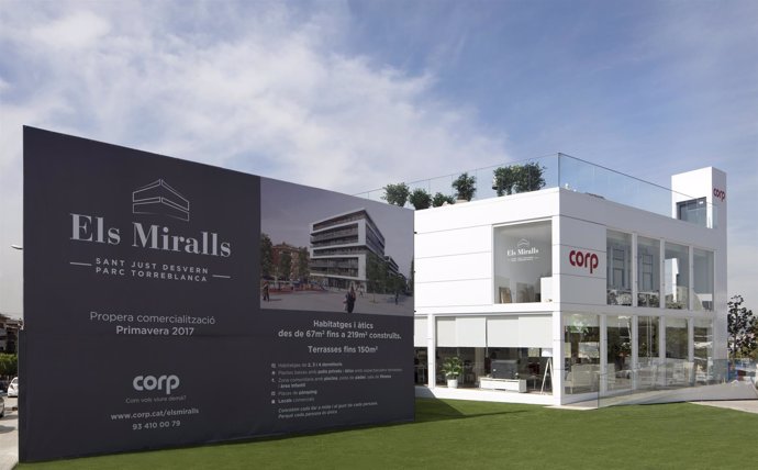 Promoción 'Els Miralls' de la inmobiliaria Corp