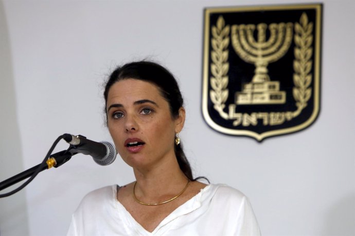 La ministra de Justicia de Israel, Ayelet Shaked
