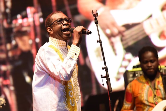 Concierto de Youssou N'Dour en Pirineos Sur