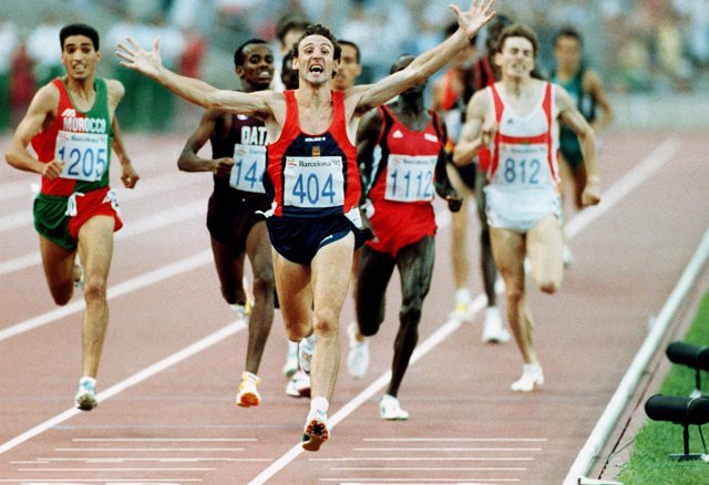 Femín Cacho, campeón olímpico 1.500 metros en Barcelona '92