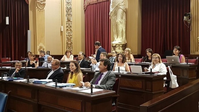 Bancada popular en el pleno