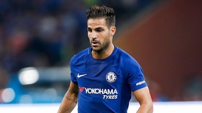 Cesc Fábregas con el Chelsea