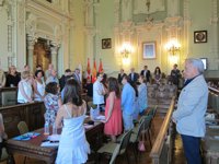 El Pleno del Ayuntamiento de Valladolid comienza con un minuto de silencio por las víctimas del Alvia de Angrois