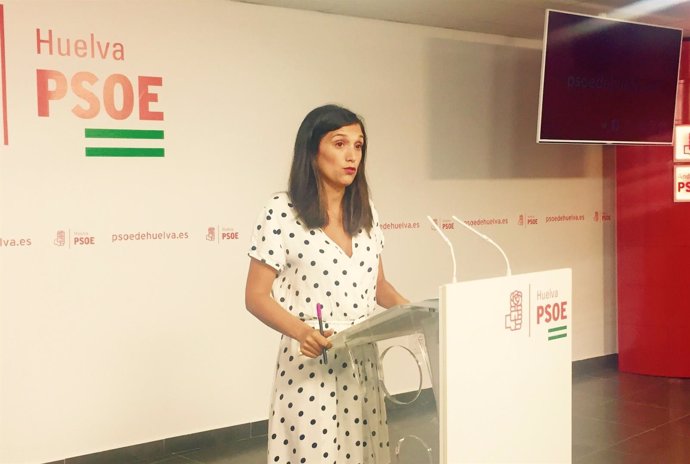 La vicesecretaria general del PSOE de Huelva, María Márquez.