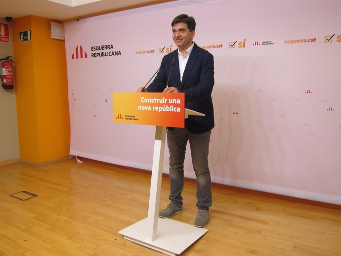 Rueda de prensa de S.Sabrià (ERC) este lunes                      