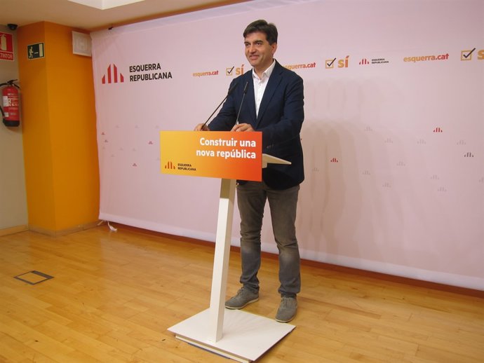 Roda de premsa de S.Sabrià (ERC) aquest dilluns                      
