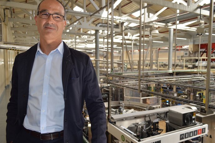 Manuel Heredia, director del centre de producció Mahou San Miguel de Lleida