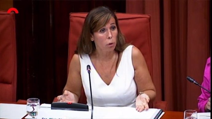 Alícia Sánchez-Camacho comparece en al comisión sobre la 'Operación Catalunya' 