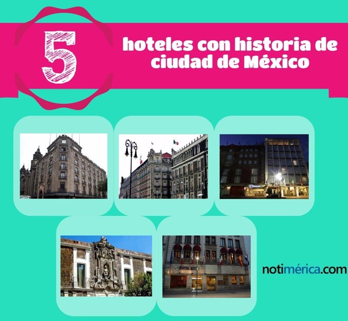 5 Hoteles Con Historia  De Ciudad De México