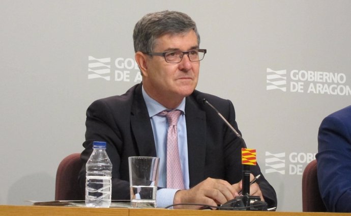 El consejero de Presidencia de Aragón, Vicente Guillén     