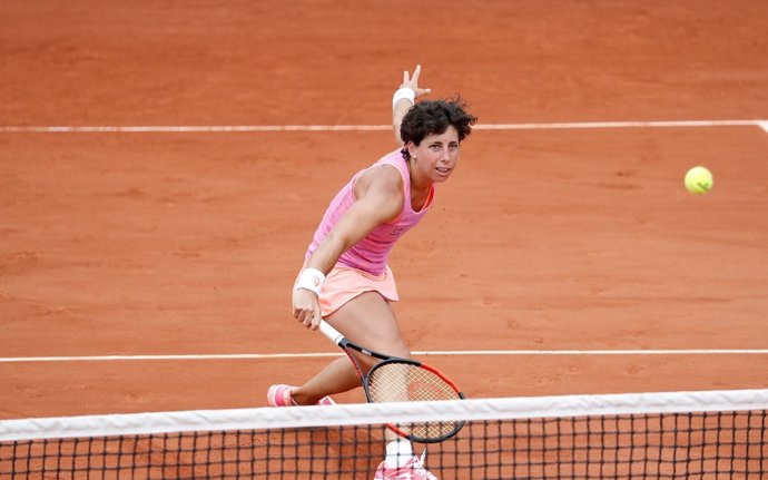 Carla Suárez en Roland Garros