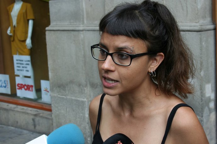La regidor de la CUP a l'Ajuntament de Barcelona Maria Rovira.