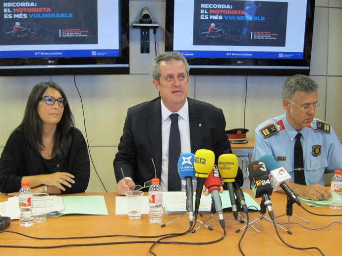 Joaquim Forn, E.Doménech y M.Esquius          