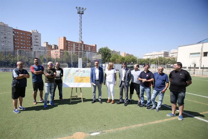 Espadas en el CD Los Mares.