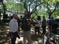 25 de julio.- Villares reconoce la labor de las mareas locales y reivindica "una nación alegre y combativa"