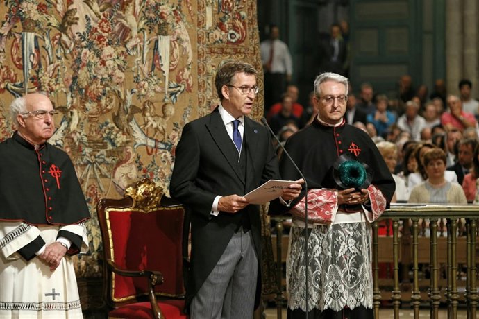 Ofrenda al Apóstol Santiago Núñez Feijóo