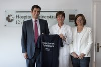 El 12 de Octubre y la Fundación Telefónica impulsarán proyectos de voluntariado para mejorar la atención de pacientes