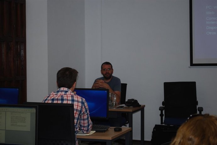 Javier Belloso, en los Cursos de la UPO