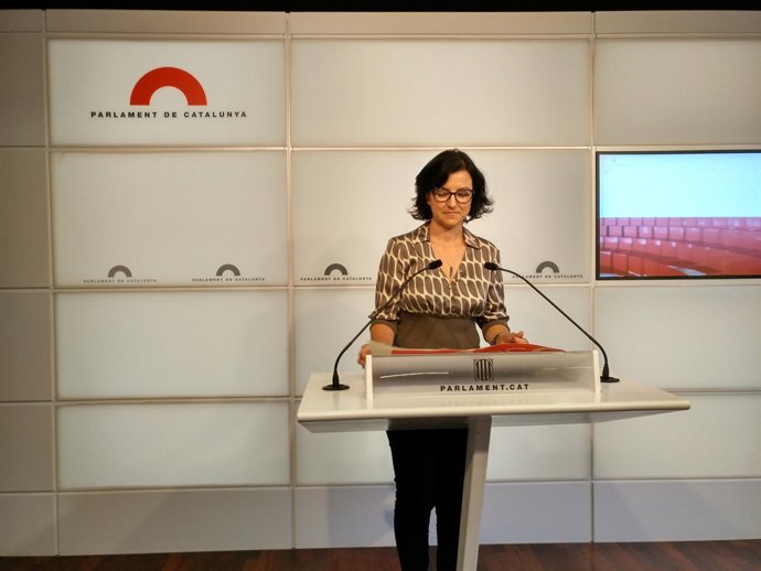 La portaveu del PSC al Parlament, Eva Granados