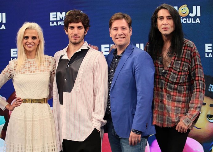 Macarena Gómez, Carlos Latre, Mario Vaquerizo y Quim Gutiérrez./ Europa press