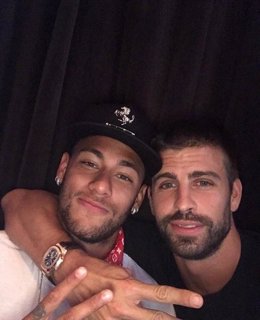 Neymar y Piqué