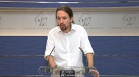 Iglesias plantea a Sánchez pedir la comparecencia de Rajoy en el Congreso tras su "vergonzosa" declaración