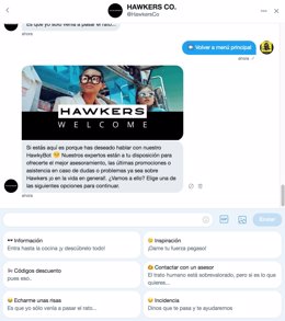 Hawkers y Twitter 