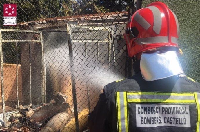 Explosión de una botella de gas en Alcossebre