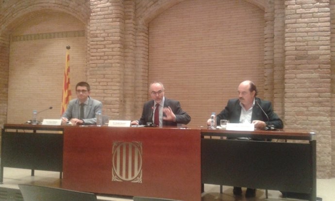 Josep Pallarès, Arcadi Navarro i Josep-Eladi Baños