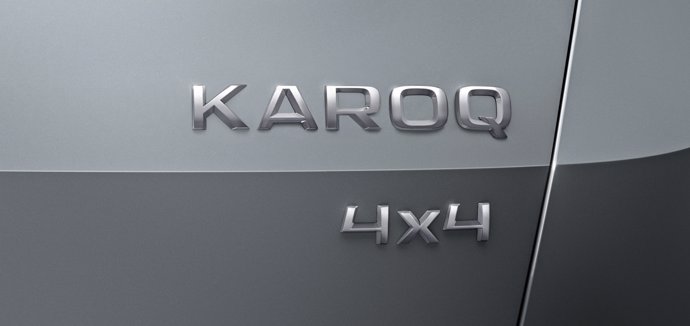 Logotipo del Skoda Karoq