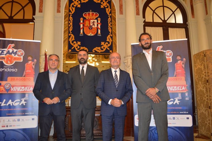 Presentación partido Baloncesto España Venezuela