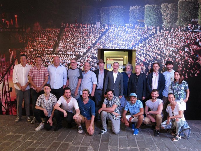 Presentación de ‘Les Nits d’Agost al Teatre Grec’ 